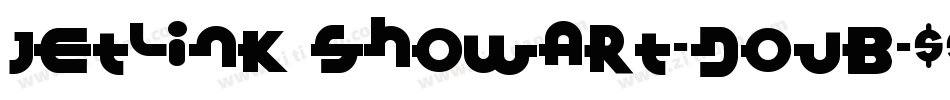 JetLink ShowArt-Doub字体转换